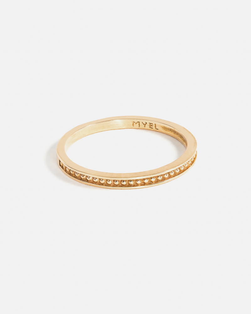 Abacus Ring in 14k Gold