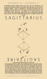 Zodiac Sagittarius Pendant in Silver