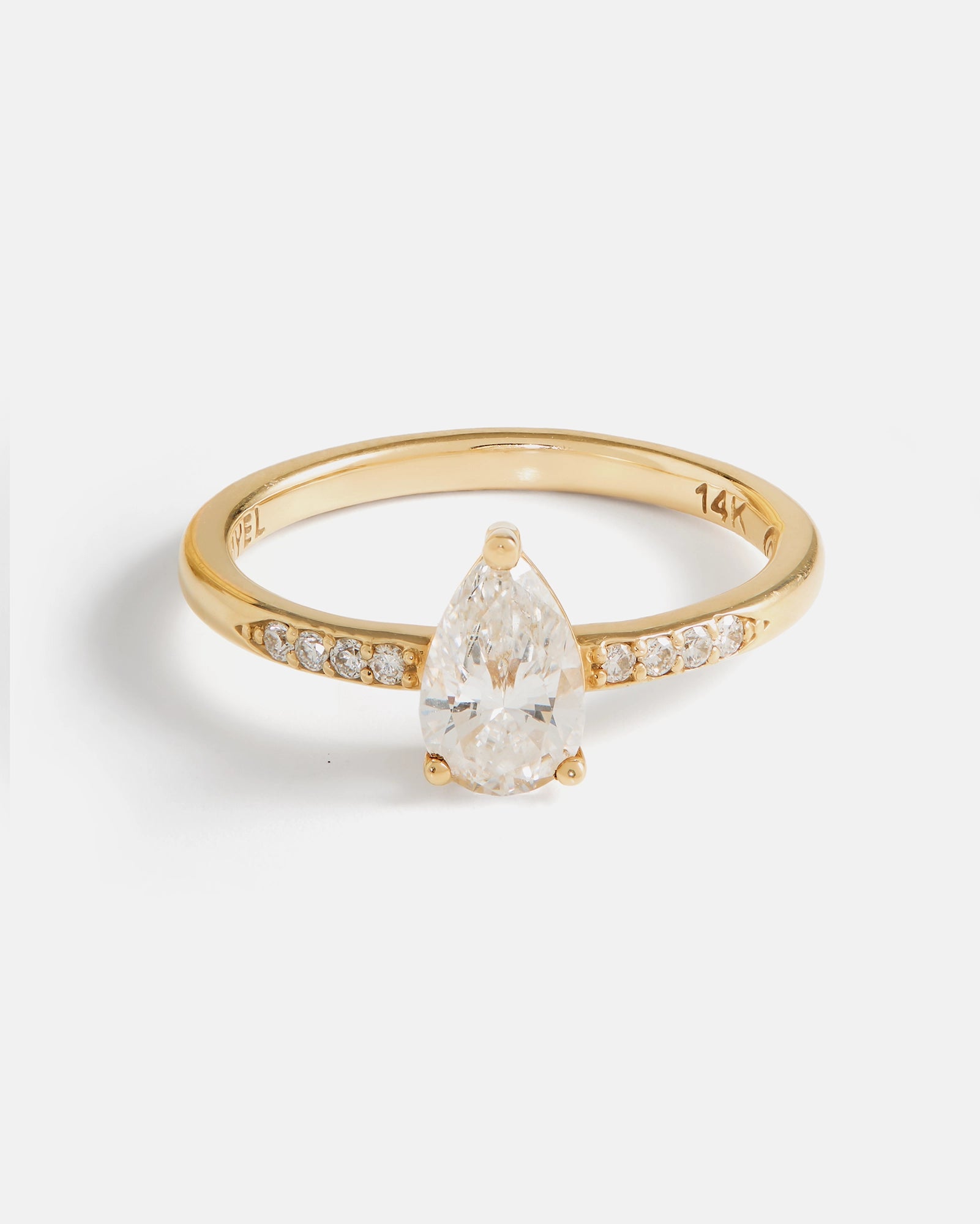 Bague Pira en or Fairmined avec diamants de laboratoire