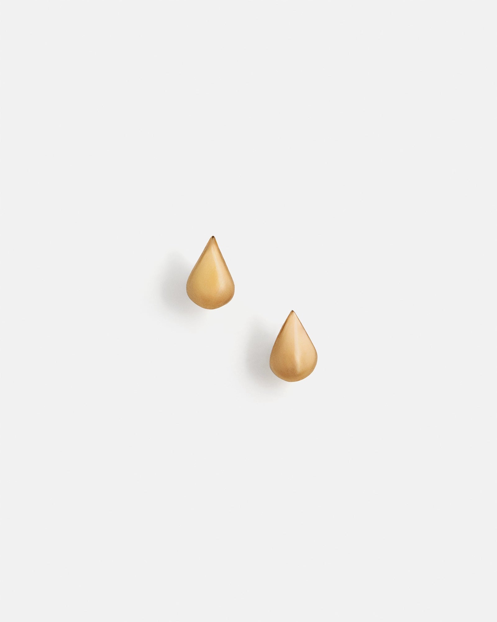 Boucles d'oreilles goutte d'eau en or 14k