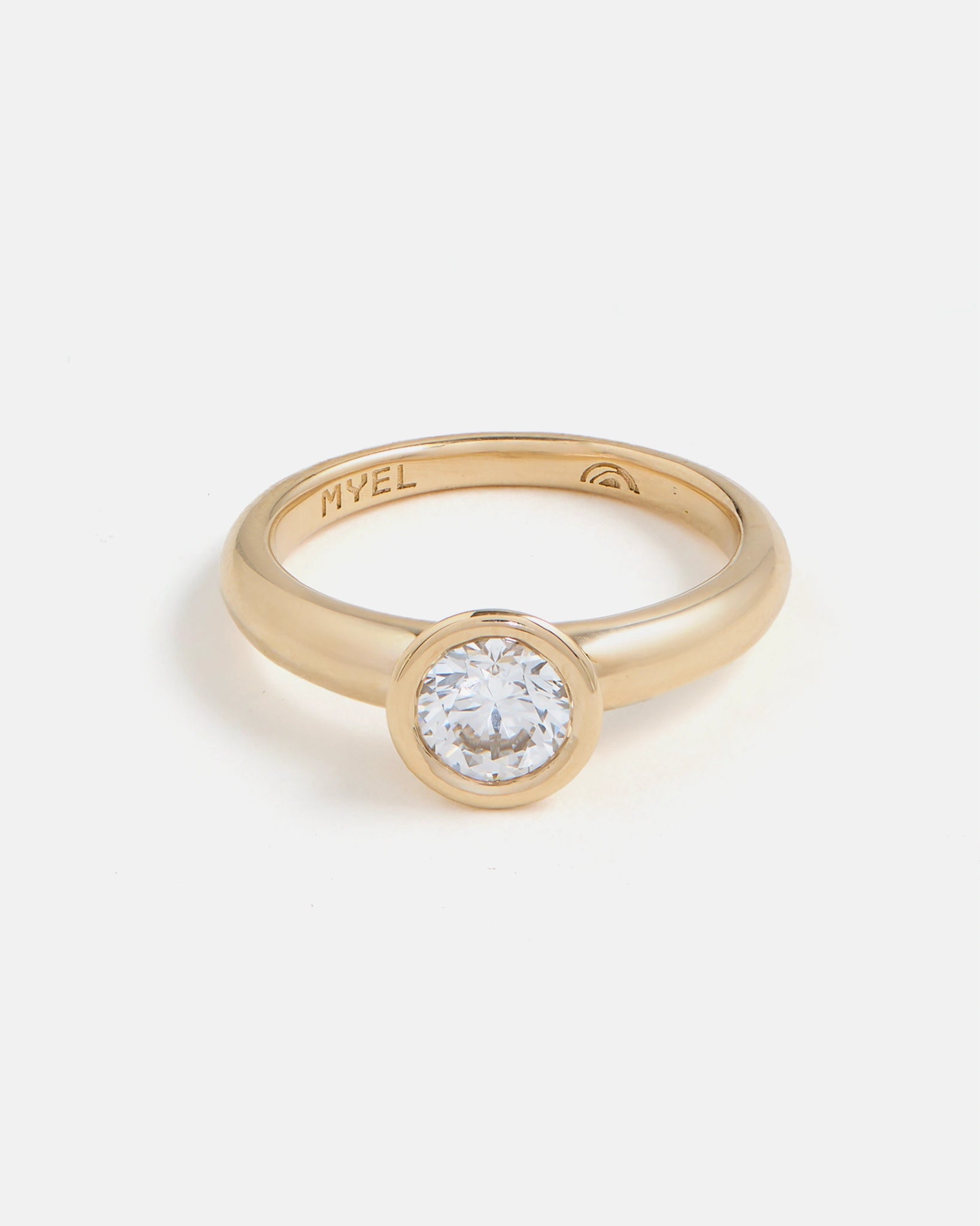 Bague Vara en Or Fairmined 14k avec Diamant Laboratoire