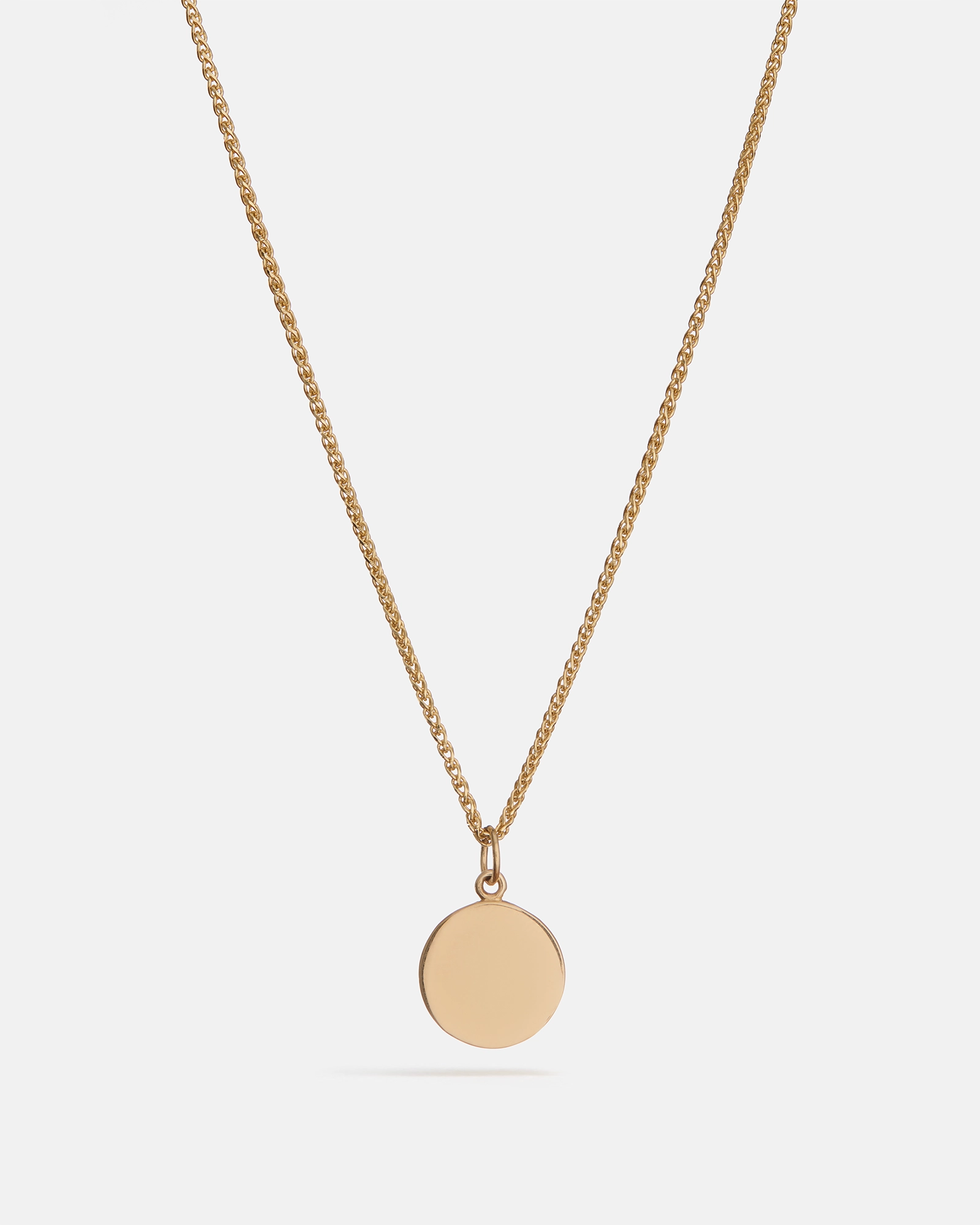 Pendentif Rond Memento en Or MYEL Design