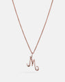Alphabet Pendant in 14k Gold