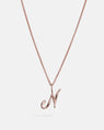 Alphabet Pendant in 14k Gold