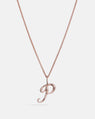 Alphabet Pendant in 14k Gold