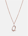 Alphabet Pendant in 14k Gold