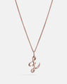 Alphabet Pendant in 14k Gold