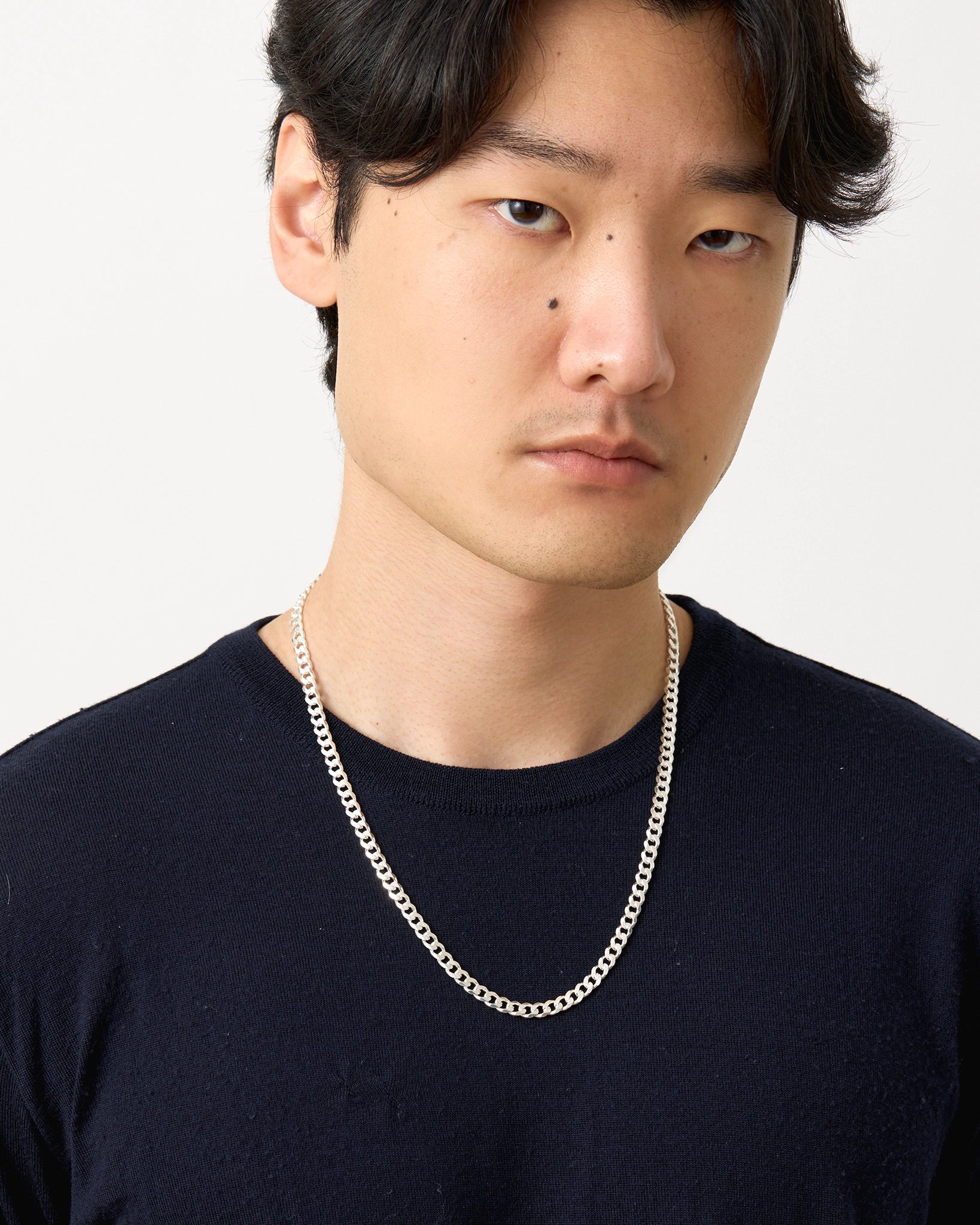 Large Curb Chain in Sterling Silver MYEL Design