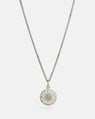 Helios Pendant in 14k Gold with a lab grown diamond