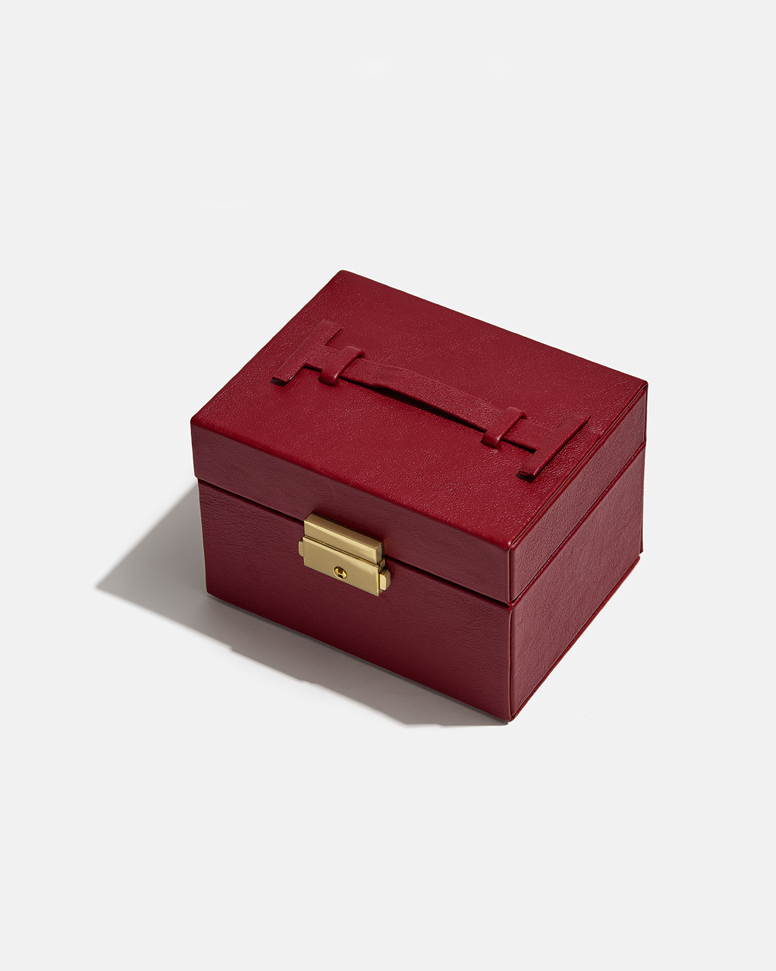 Leather jewelry organizer discount