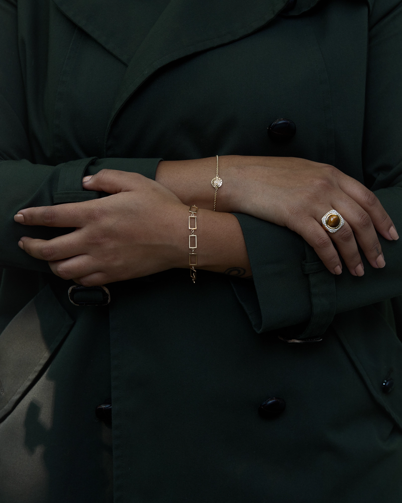 Bracelet Hélios en Argent avec Diamant de Laboratoire