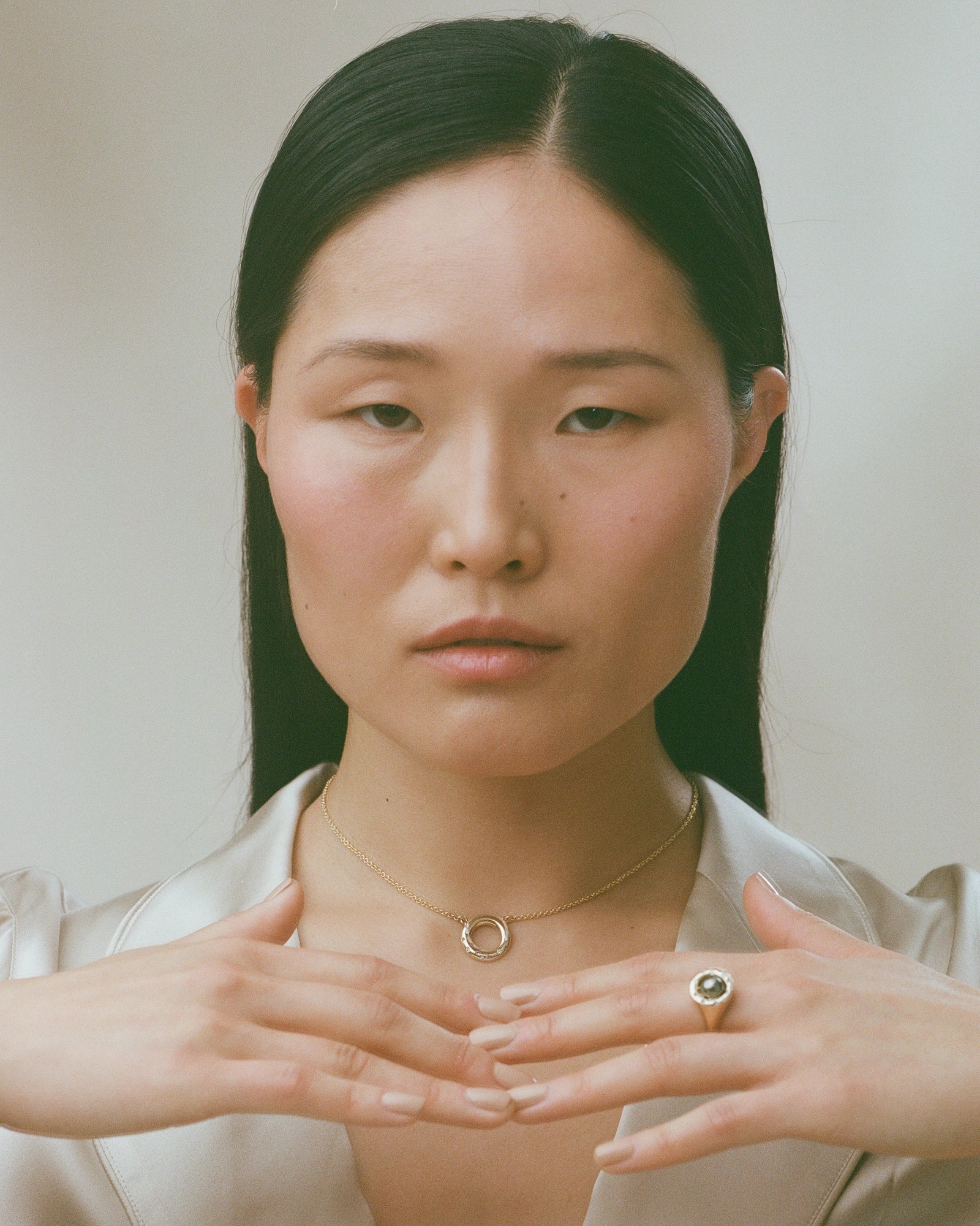 Celeste Necklace in 14k Gold