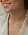 Collier Stein en Or Jaune 14k avec Diamant
