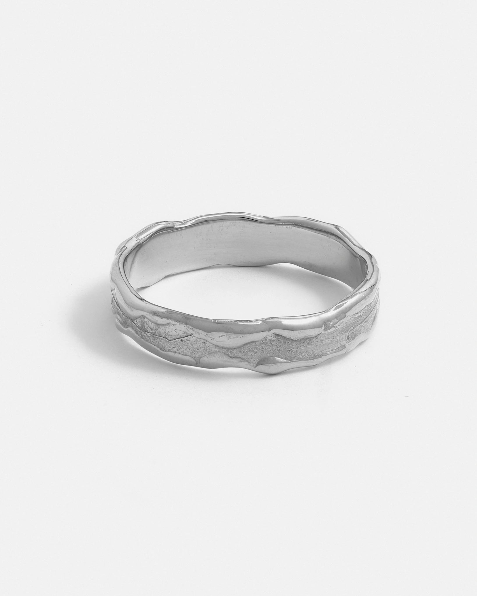 Bague Large Forge en Argent