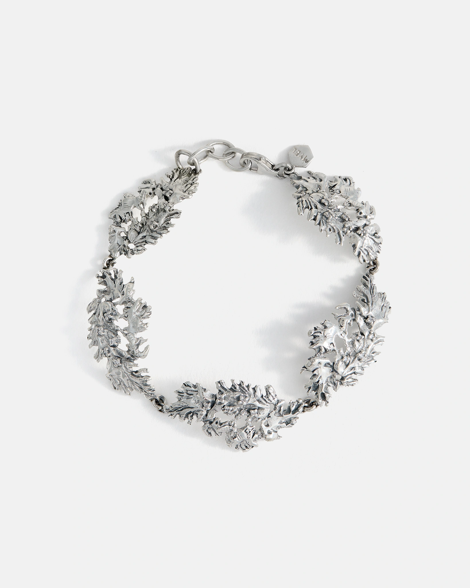 Bracelet Ulysse Links en argent sterling avec diamants de laboratoire