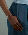 Bracelet Enroulé de Perles Confetti Arc-En-Ciel