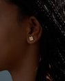 Constellation Forge Earrings in 14k Gold with lab grown Diamonds