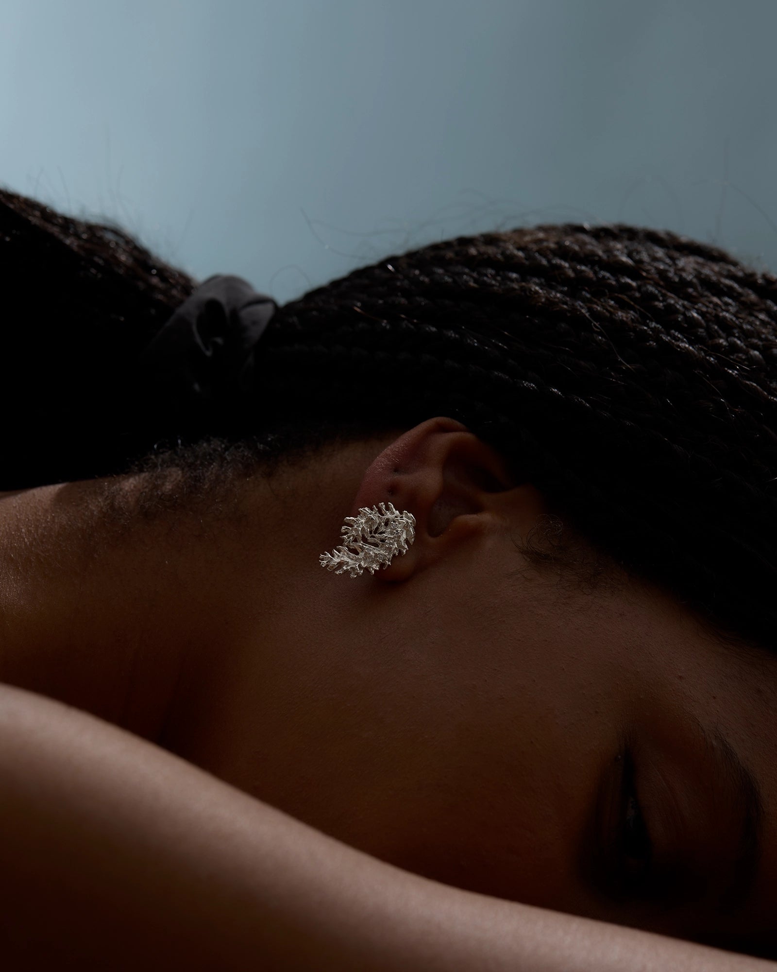 Boucles d'oreilles Ulysse en argent sterling avec diamants de laboratoire