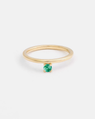 bague-origines-solitaire-or-jaune-émeraude-brésil