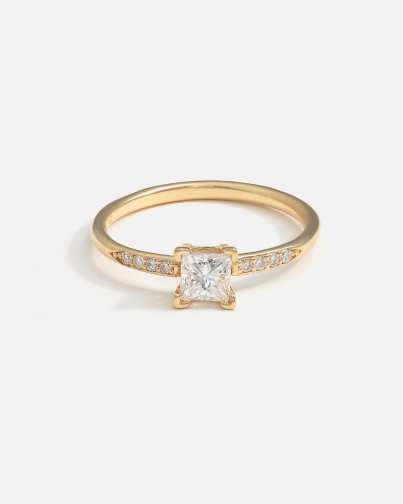 Custom Ring - Harmony Ring in Fairmined Gold with Lab-grown Diamonds