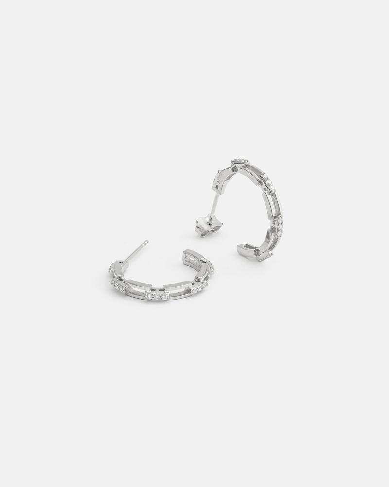 Anneaux Liaisons en Or 14k avec Diamants de Laboratoire