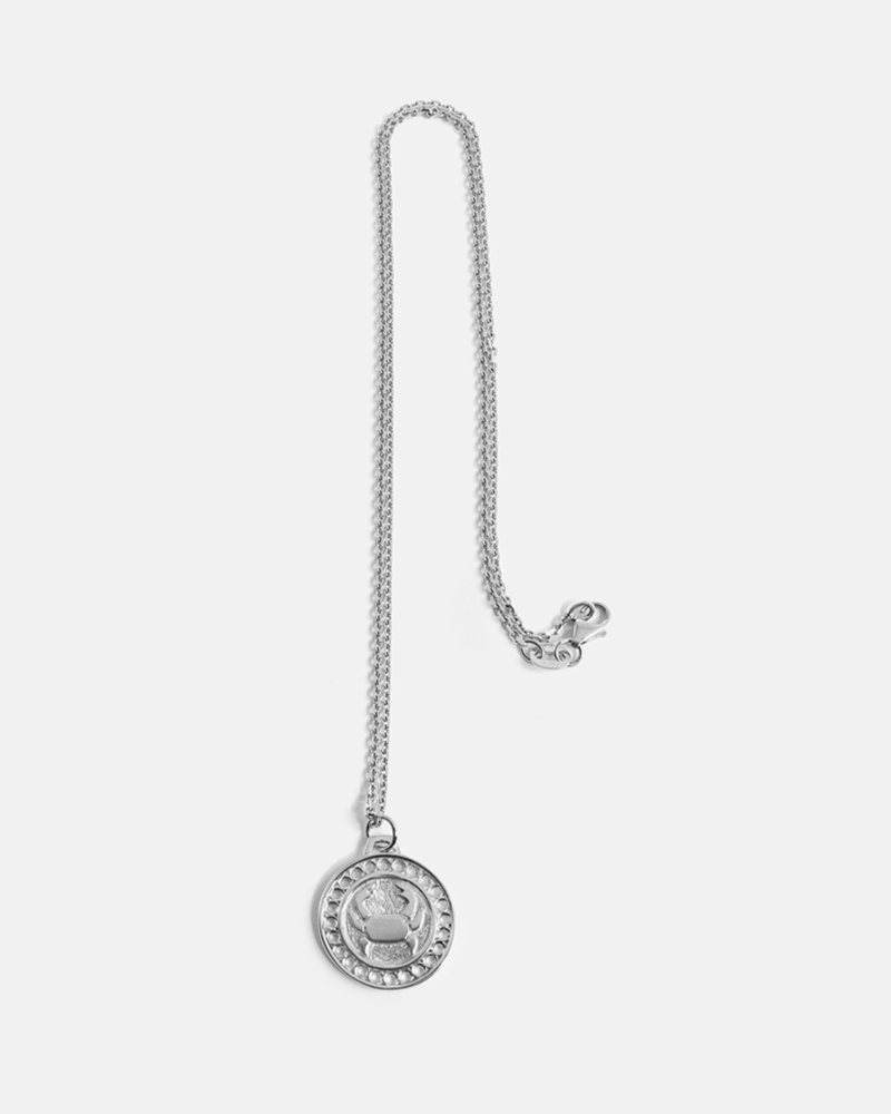 Zodiac Cancer Necklace in Silver