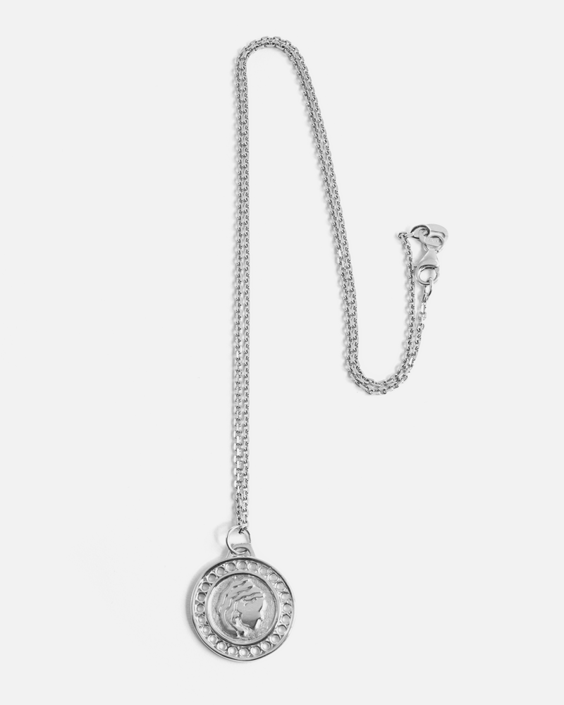 Zodiac Virgo Necklace in Silver