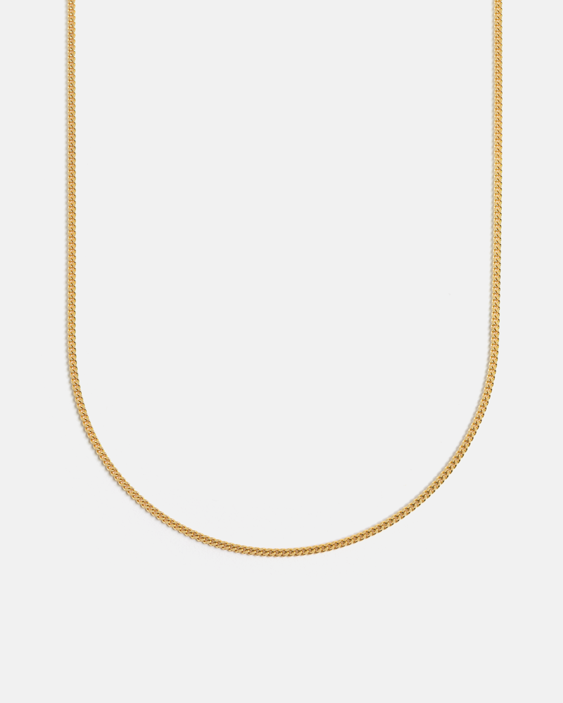 Curb Chain in 10K Yellow Gold
