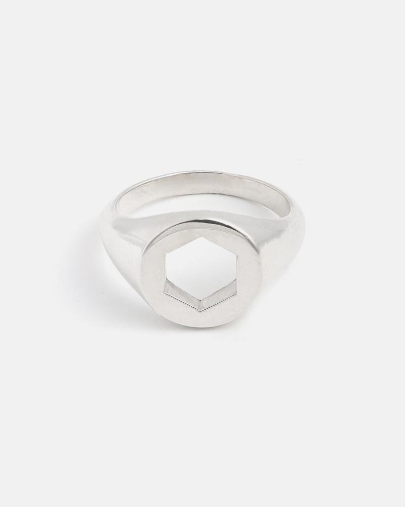 Signet 2 Ring in Silver