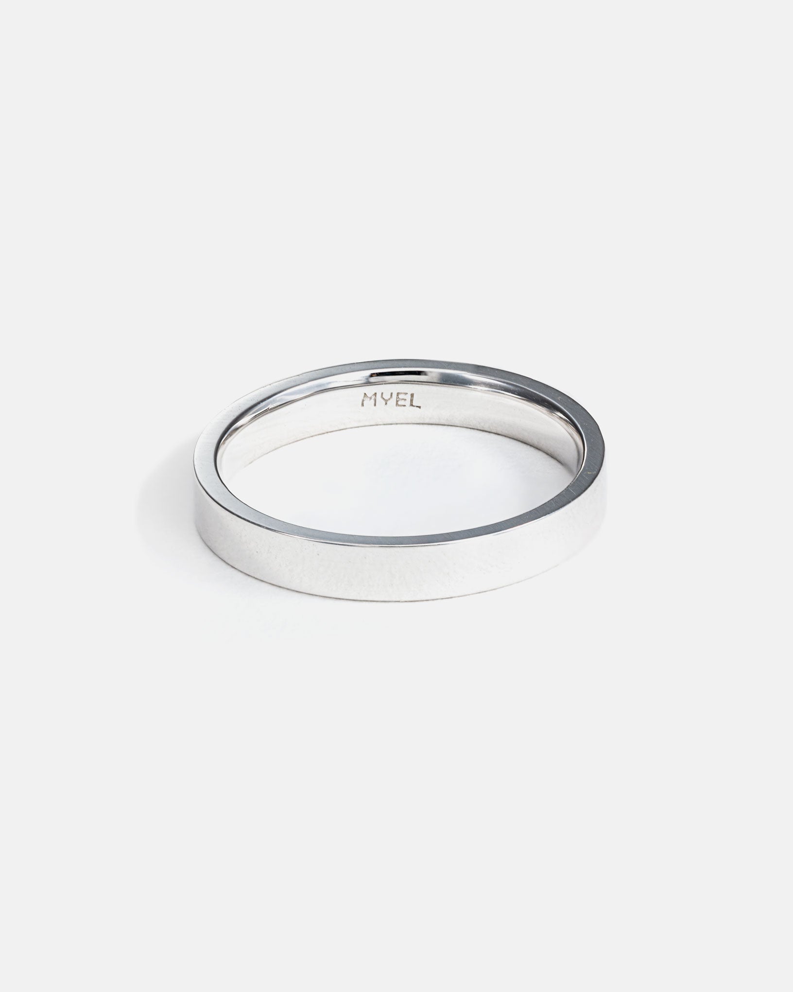 Square Band in Silver 3mm