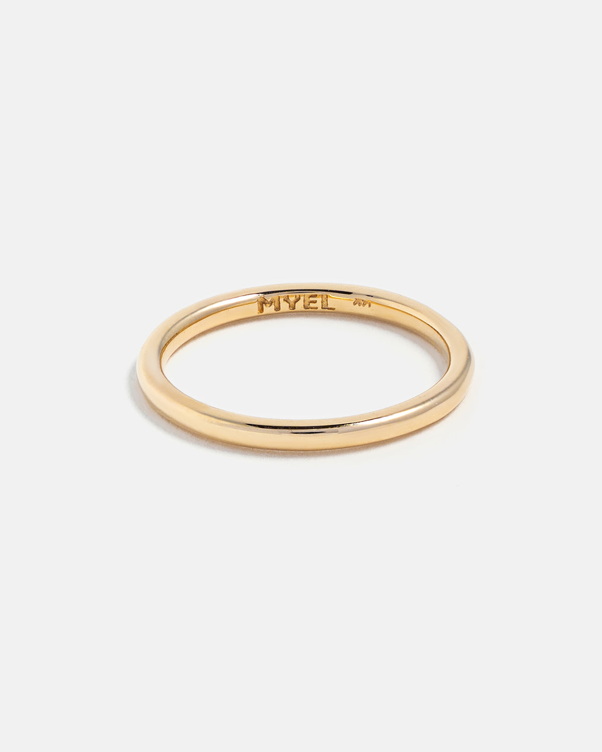 Stratura Wedding Ring in Gold without stone